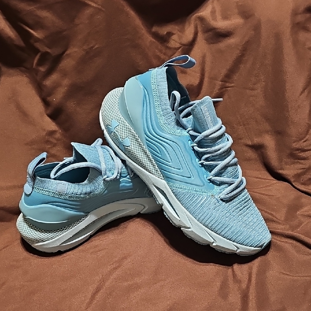 Women's Blue Under Armour Athletic Shoes